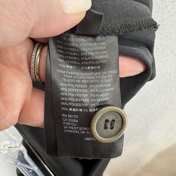 Maeve Anthropologie Womens Black Cicerone Cargo Utility Joggers Pants Size Small - Picture 10 of 10